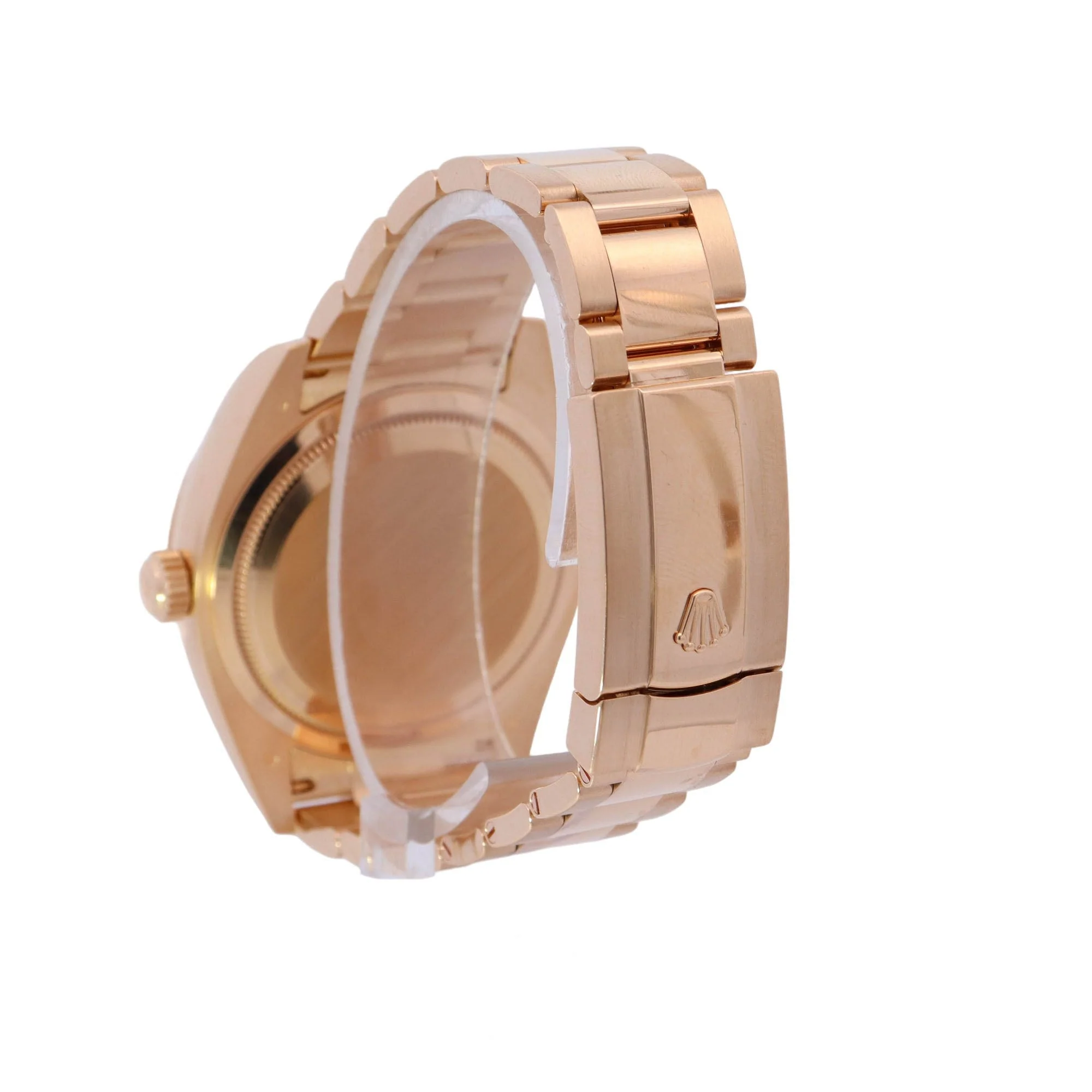 Rolex Sky-Dweller Yellow Gold 42mm White Stick Dial Watch Reference# 326938 - Image 3