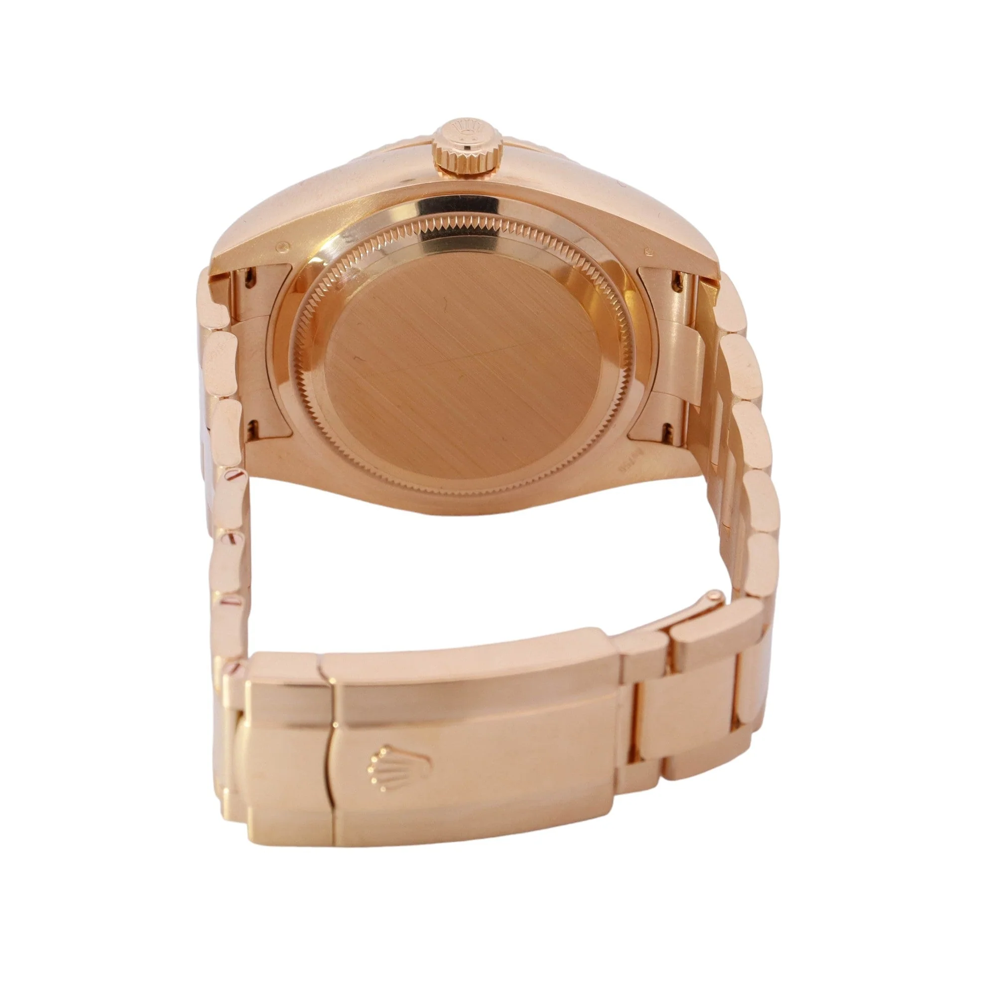 Rolex Sky-Dweller Yellow Gold 42mm White Stick Dial Watch Reference# 326938 - Image 4