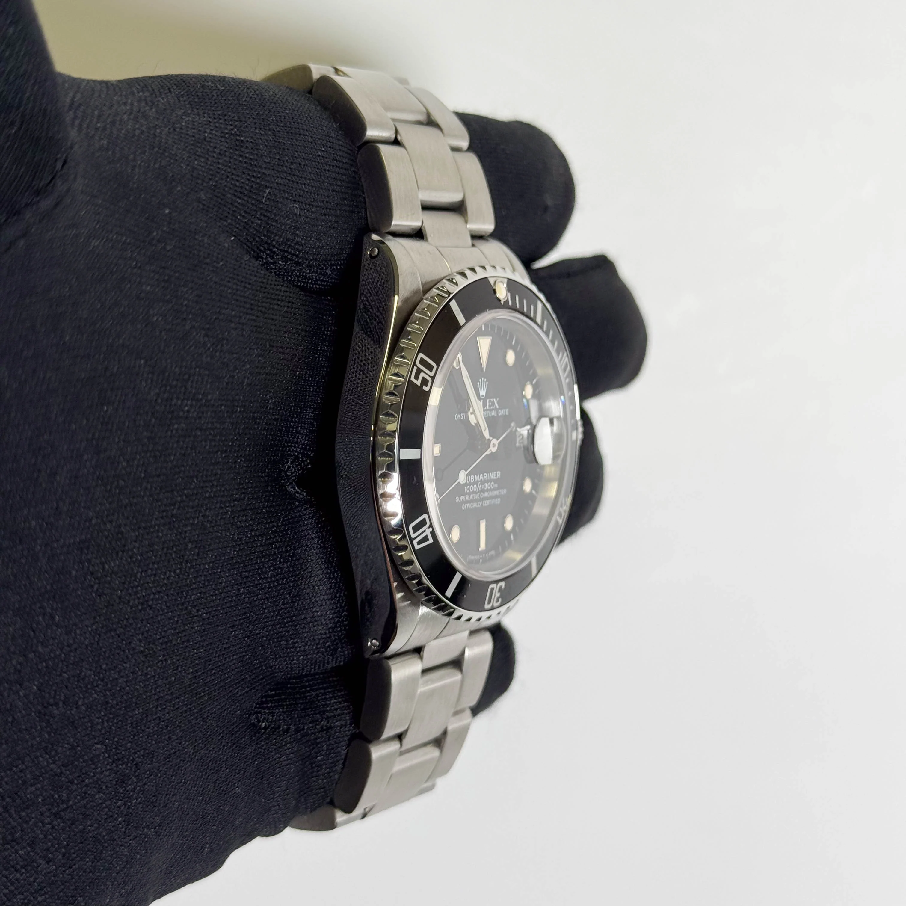 Rolex Submariner 40mm Black Dial Watch Ref# 16610 - Image 3