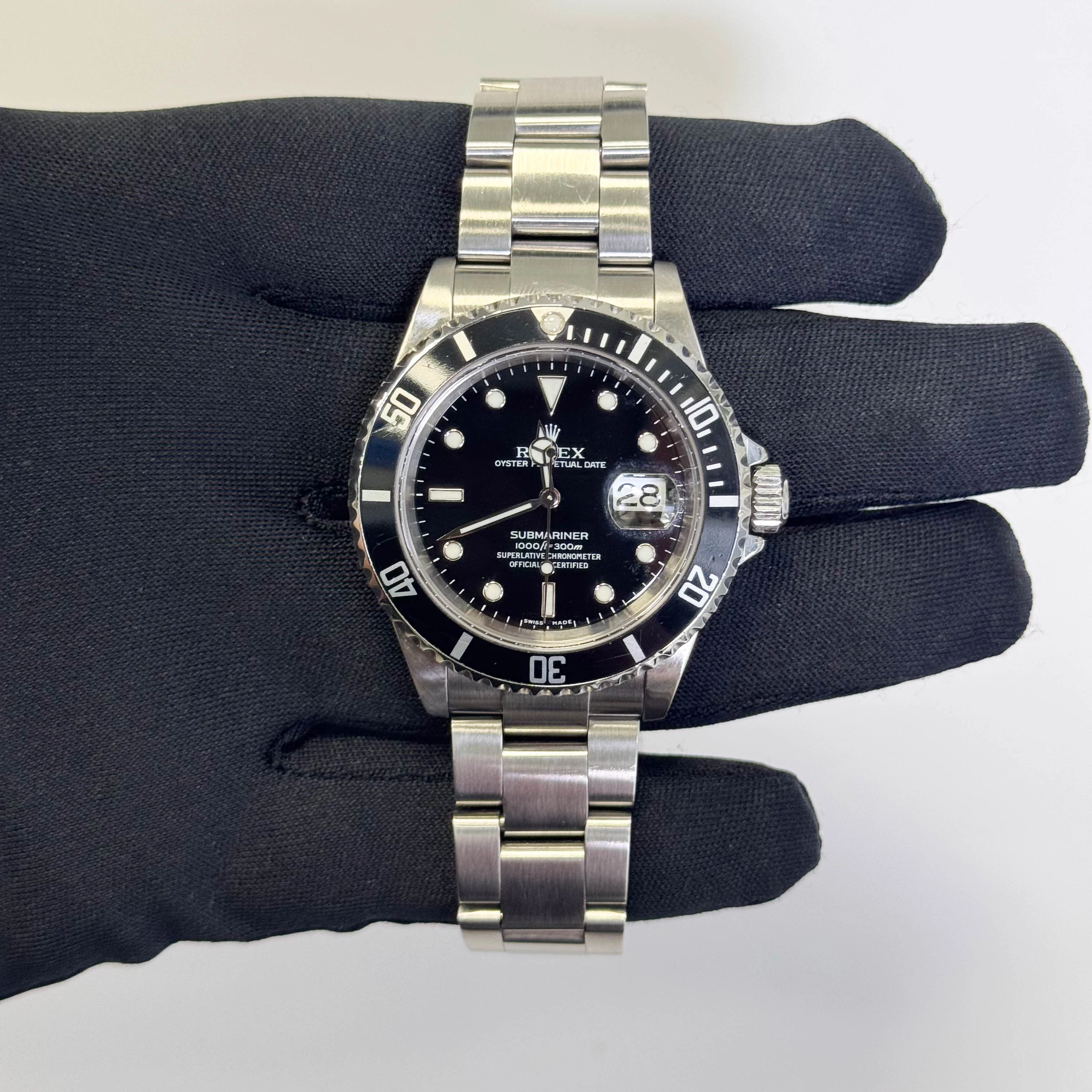 Rolex Submariner 40mm Black Dial Watch Ref# 16610 - Image 2