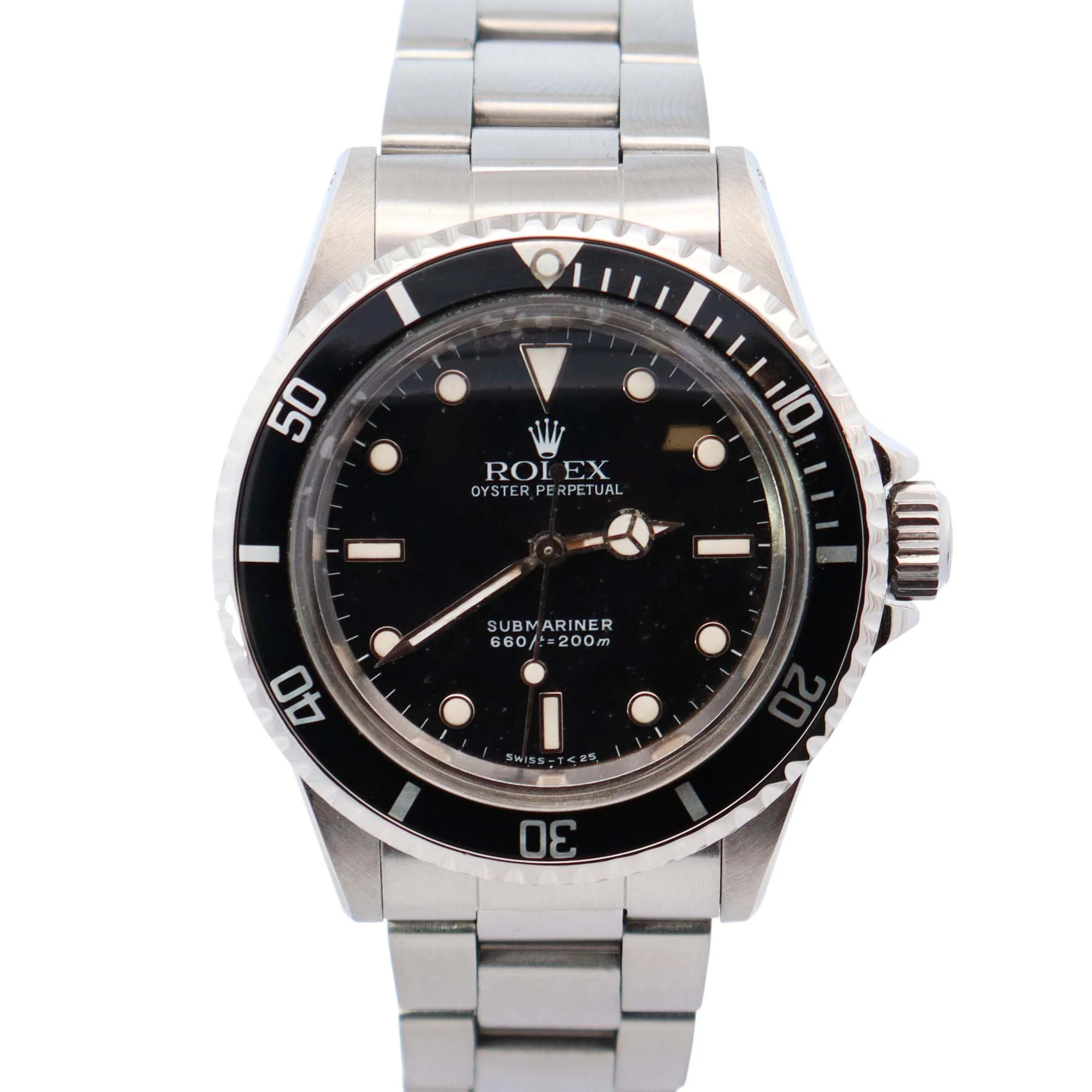 Rolex Submariner 40mm Black Dial Watch Ref# 5513