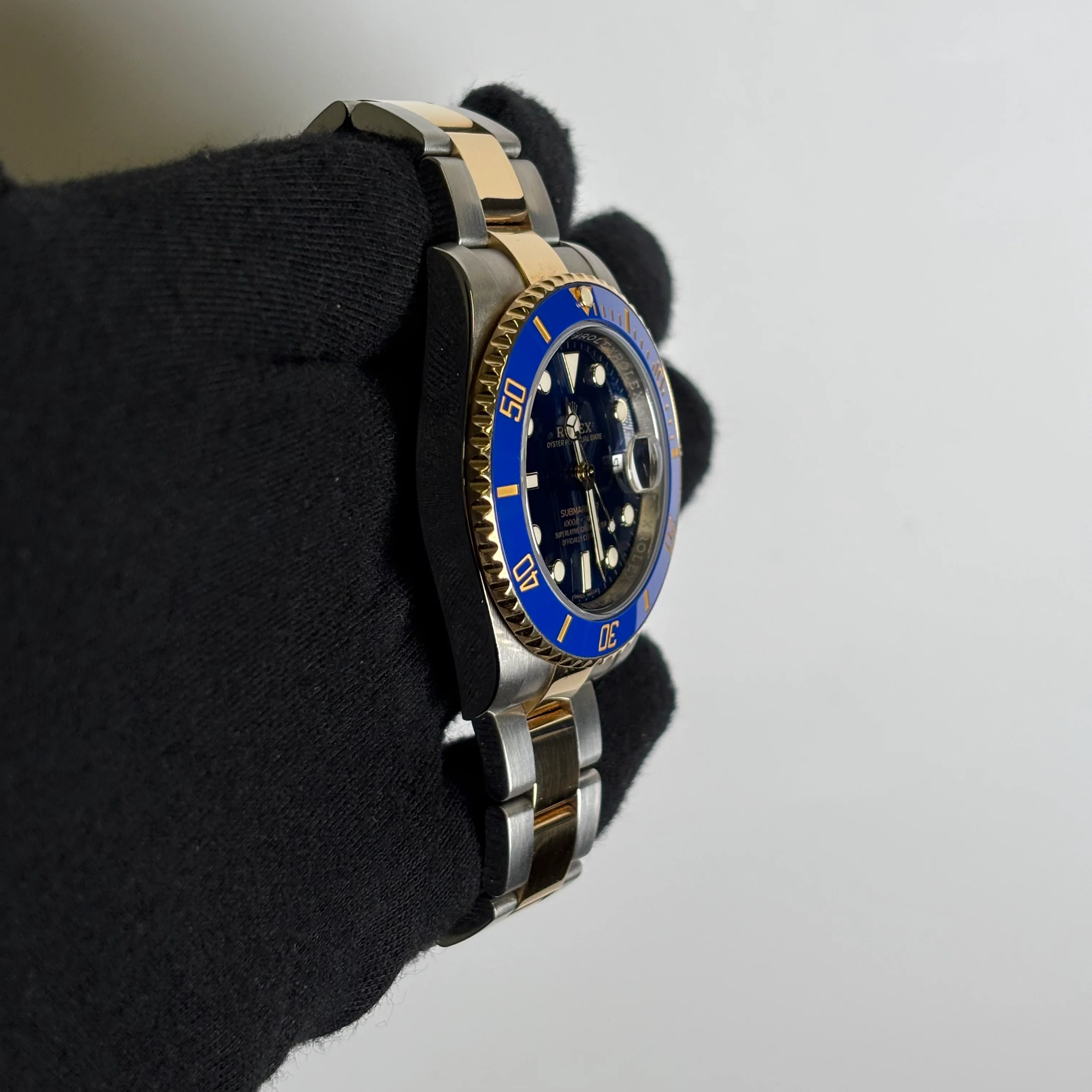 Rolex Submariner 40mm Blue Dial Watch Ref# 116613LB - Image 3