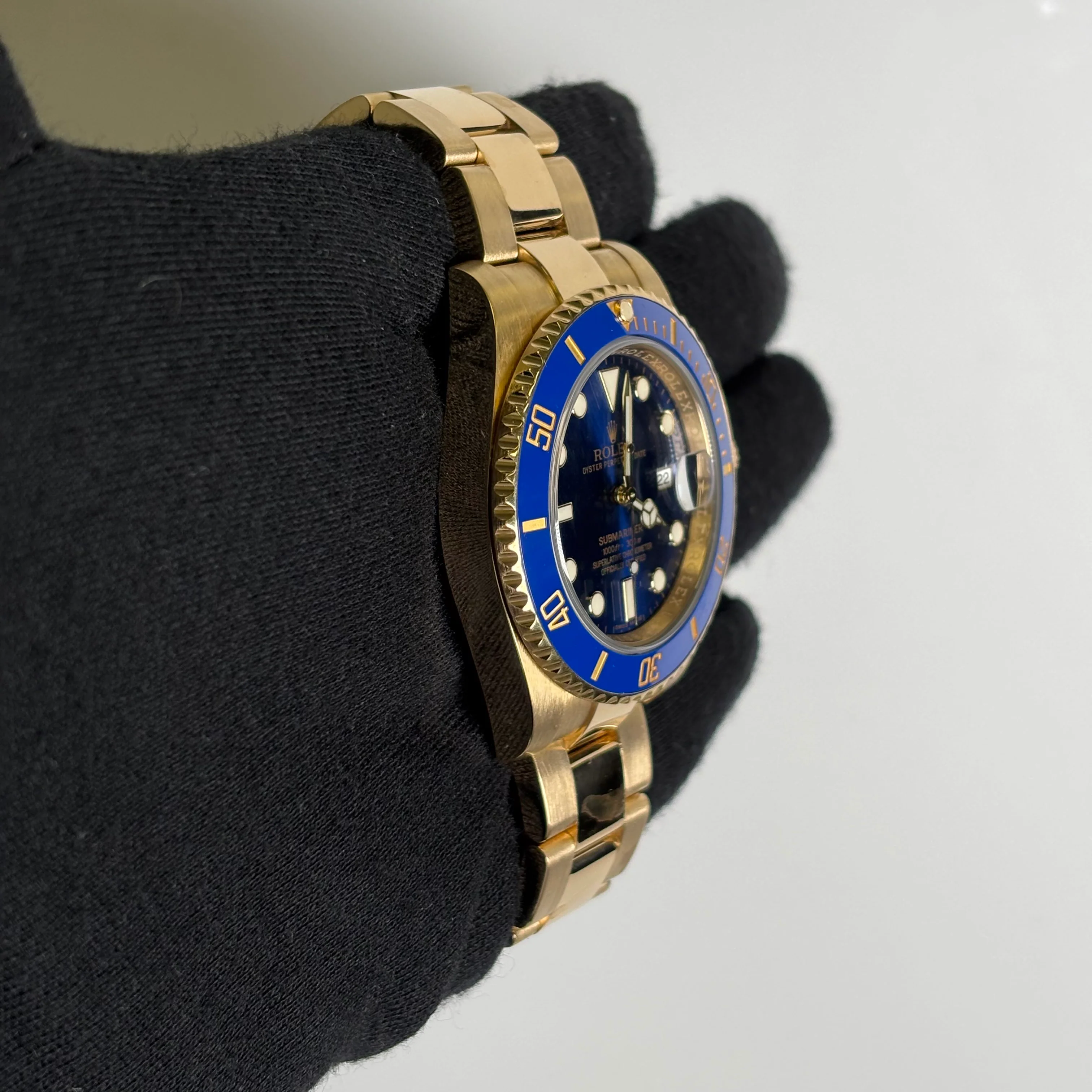 Rolex Submariner 40mm Blue Dial Watch Ref# 116618LB - Image 3