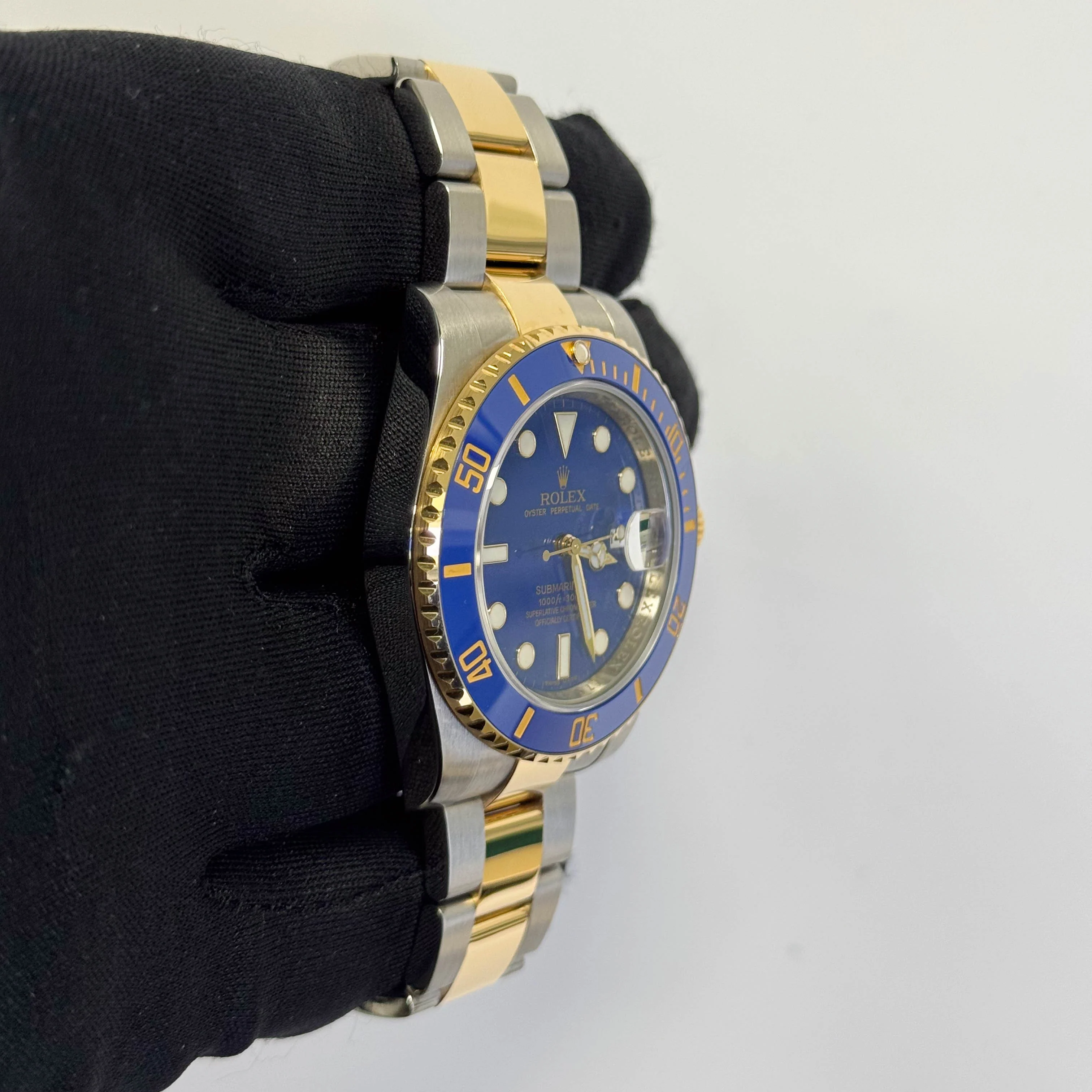 Rolex Submariner 40mm Blue Dial Watch Ref# 116613LB - Image 3
