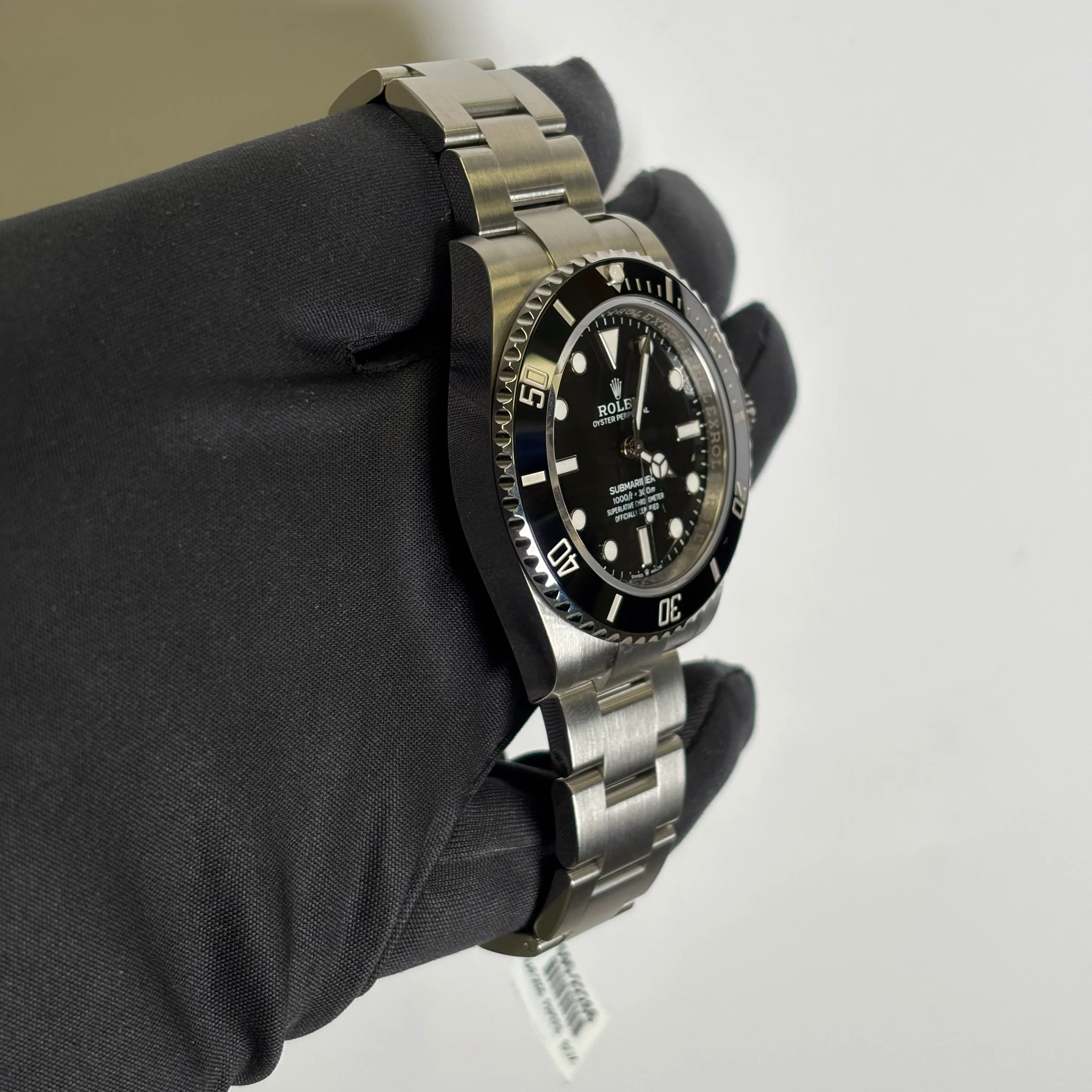 Rolex Submariner 41mm Black Dial Watch Ref# 124060 - Image 3