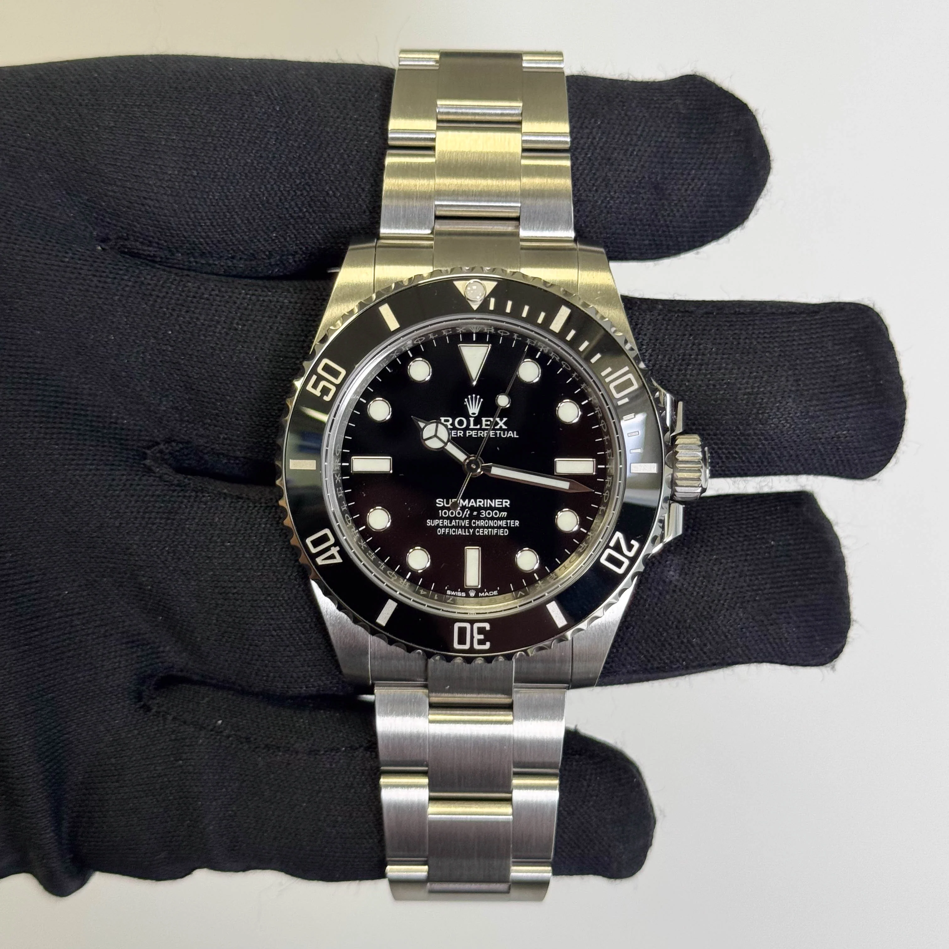 Rolex Submariner 41mm Black Dial Watch Ref# 124060 - Image 2