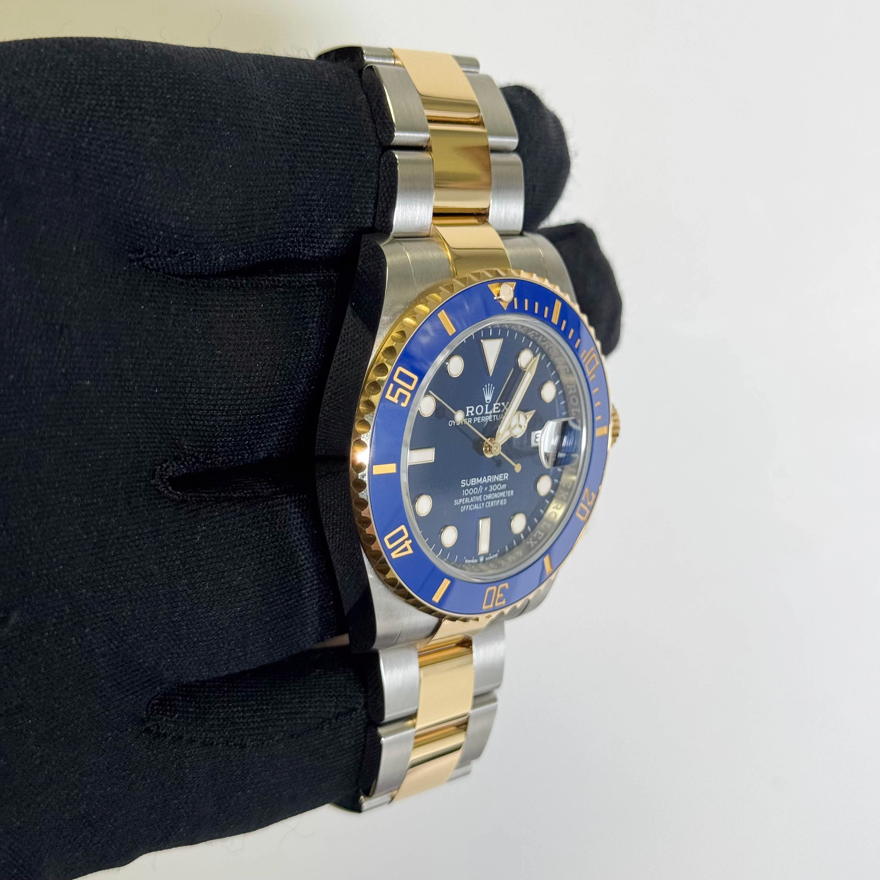 Rolex Submariner 41mm Blue Dot Dial Watch Ref# 126613LB - Image 3