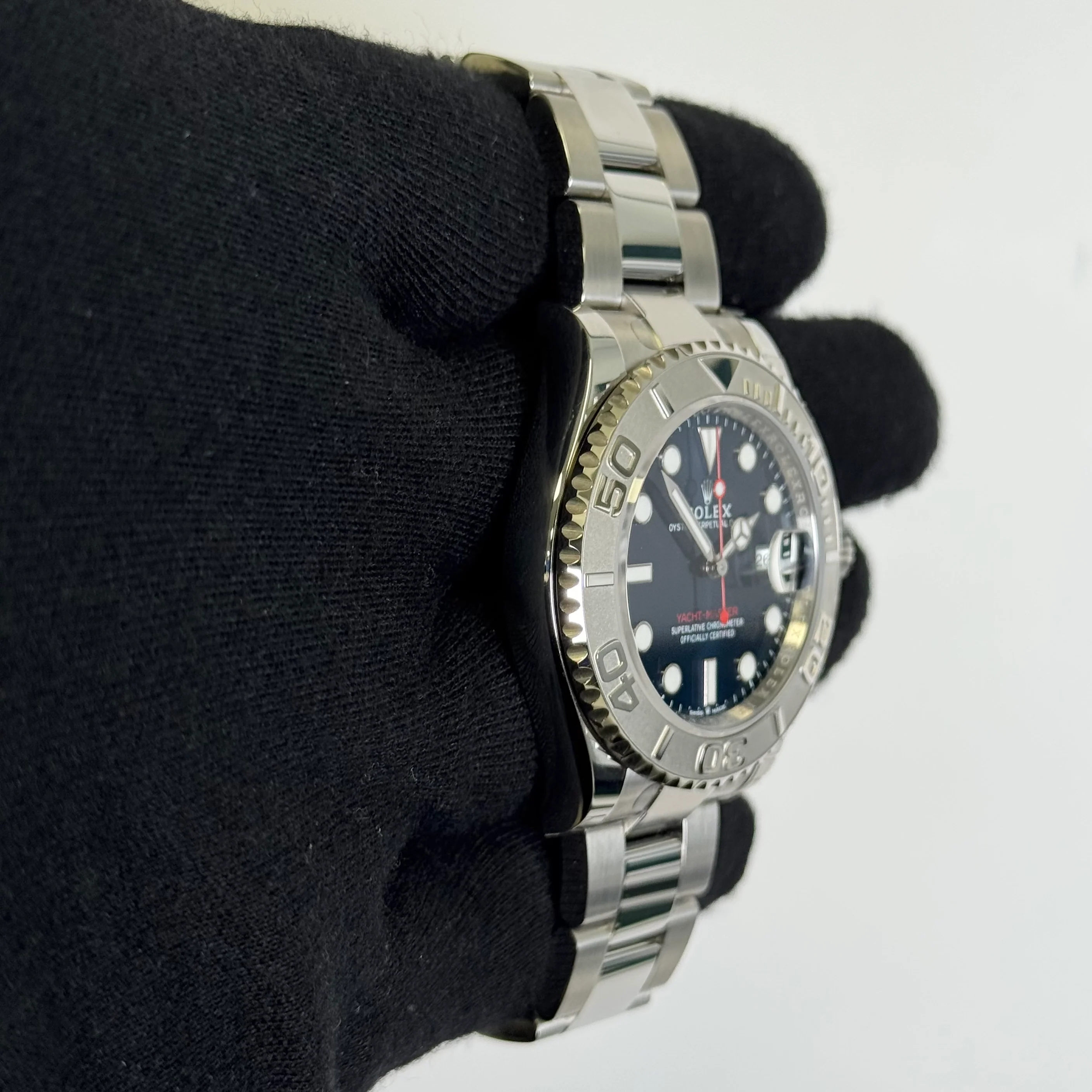 Rolex Yacht-Master 40mm Blue Dial Watch Ref# 126622 - Image 3