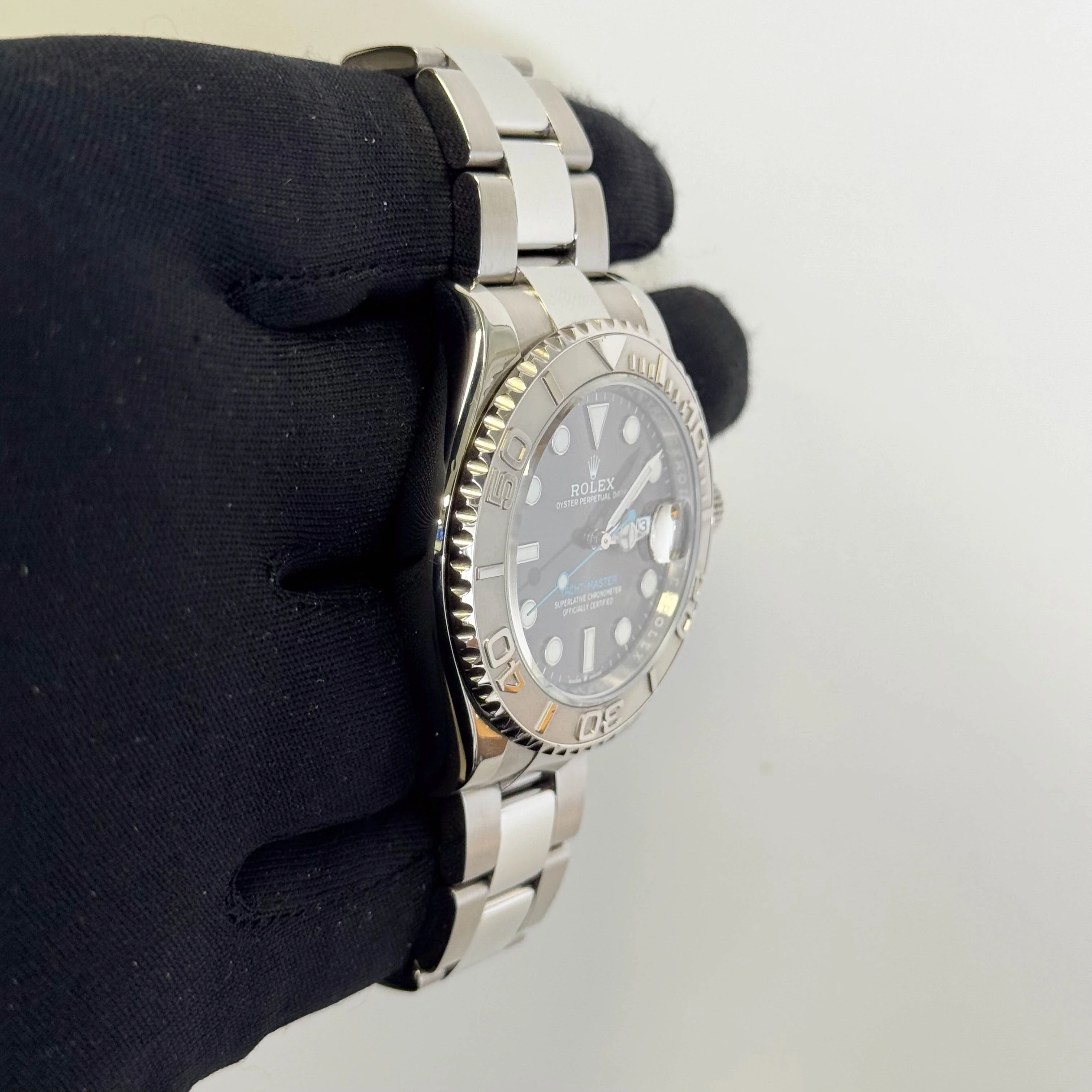 Rolex Yacht-Master 40mm Rhodium Dial Watch Ref# 126622 - Image 3