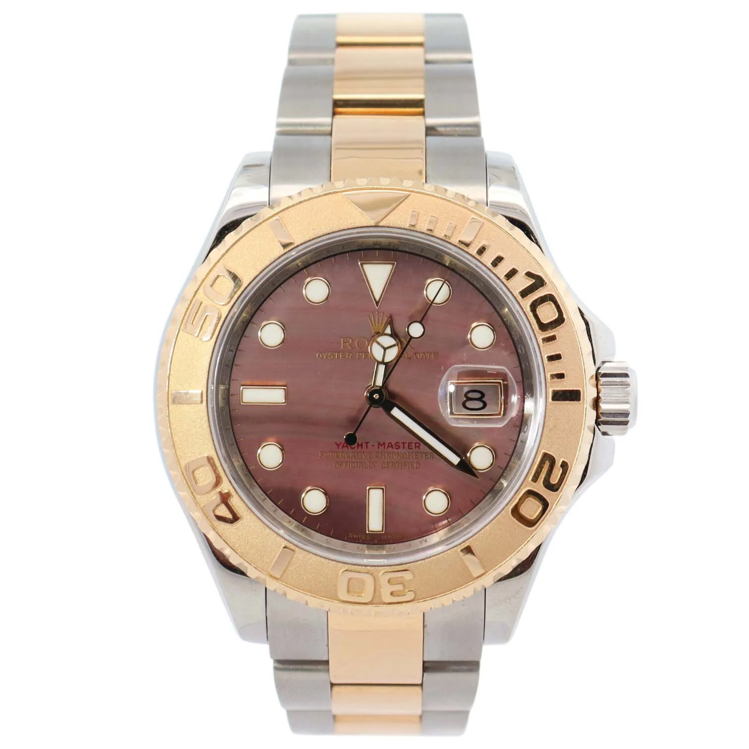 Rolex Yacht-Master 40mm Tahitian MOP Dial Watch Ref# 16623