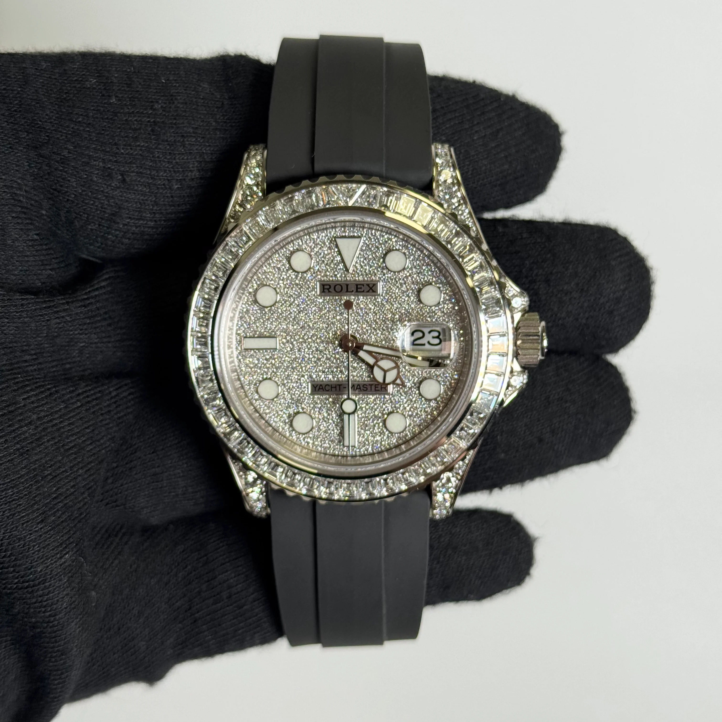 Rolex Yacht-Master 42mm Pave Dial Watch Ref# 226679TBR - Image 2