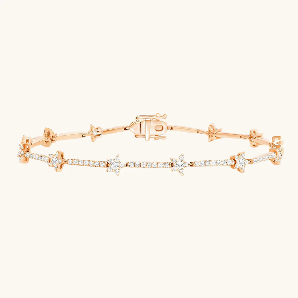 Star Diamond Tennis Bracelet - Image 5