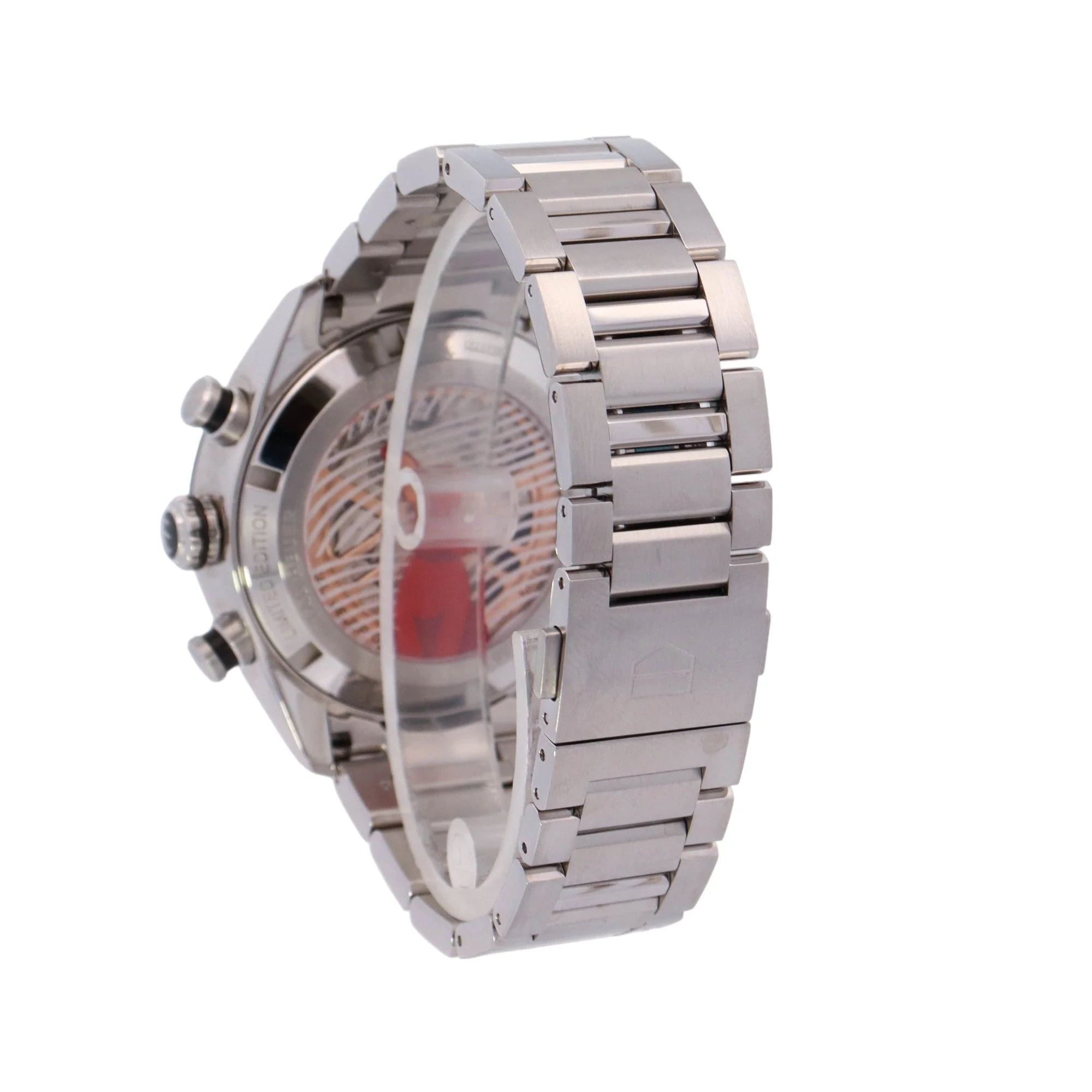 Tag Heuer Carrera "Year Of The Rabbit"  44mm Stainless Steel Black Stick Dial Watch Reference# CBN2A1L.FC6521 - Image 3
