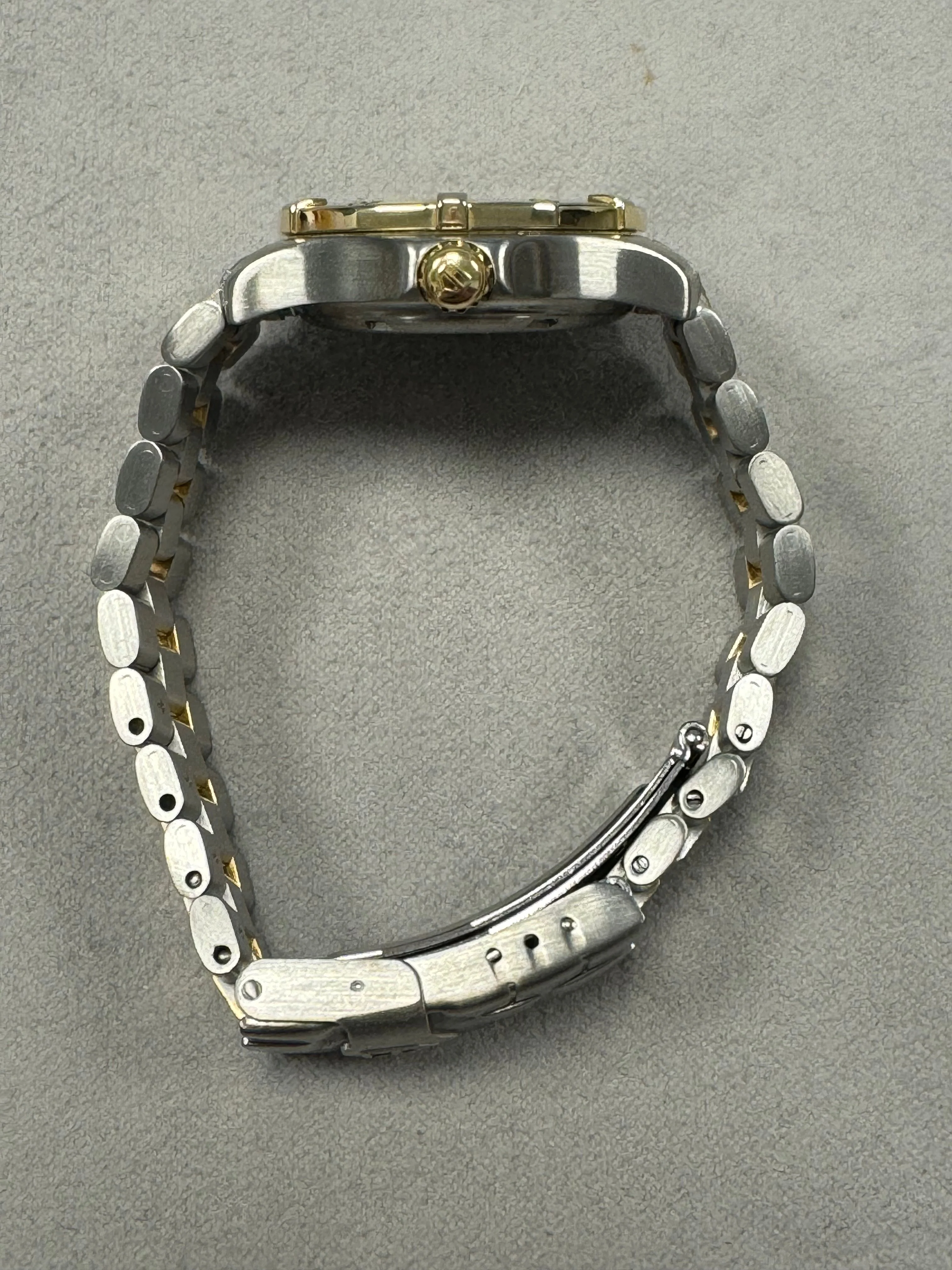 Tag Heuer Lady Professional Two Tone Stainless Steel Yellow Gold 27mm Silver Stick Dial Watch - Image 4