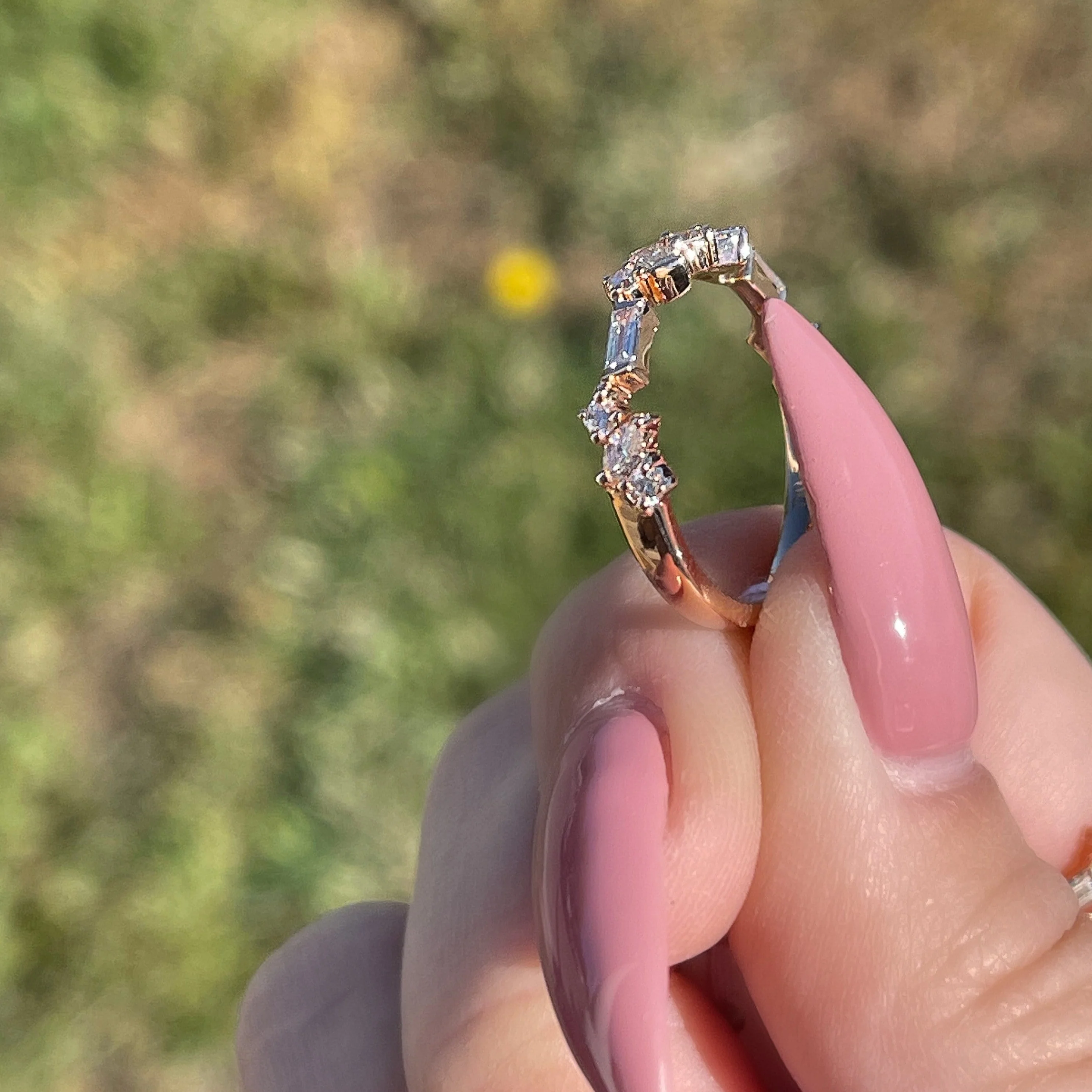 The Small Multi-Diamond Band - Image 3