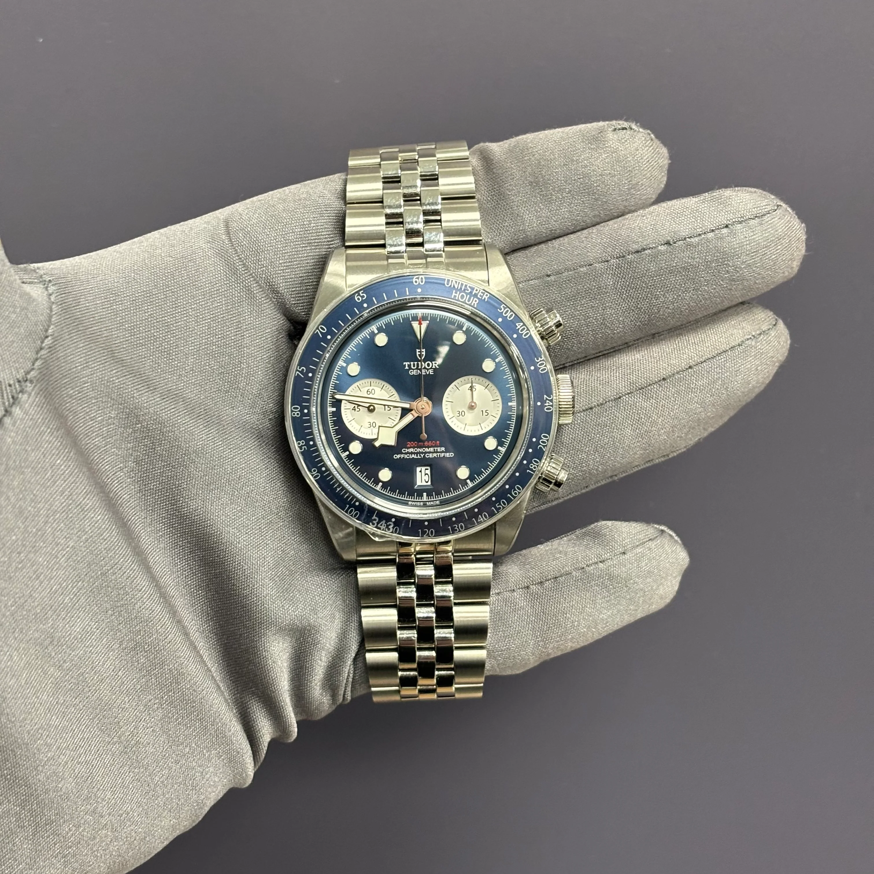 Tudor Black Bay 41mm Blue Dial Watch Ref# 79360B - Image 2