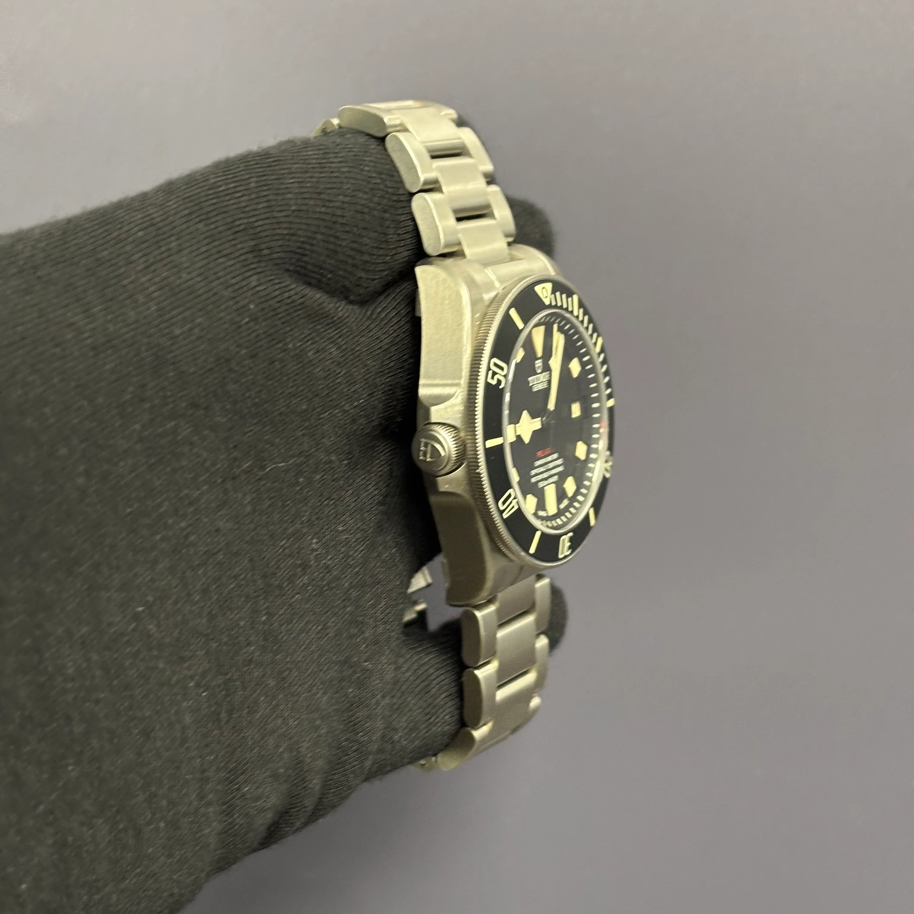 Tudor Pelagos LHD 42mm Black Dial Watch Ref# 25610TNL - Image 3