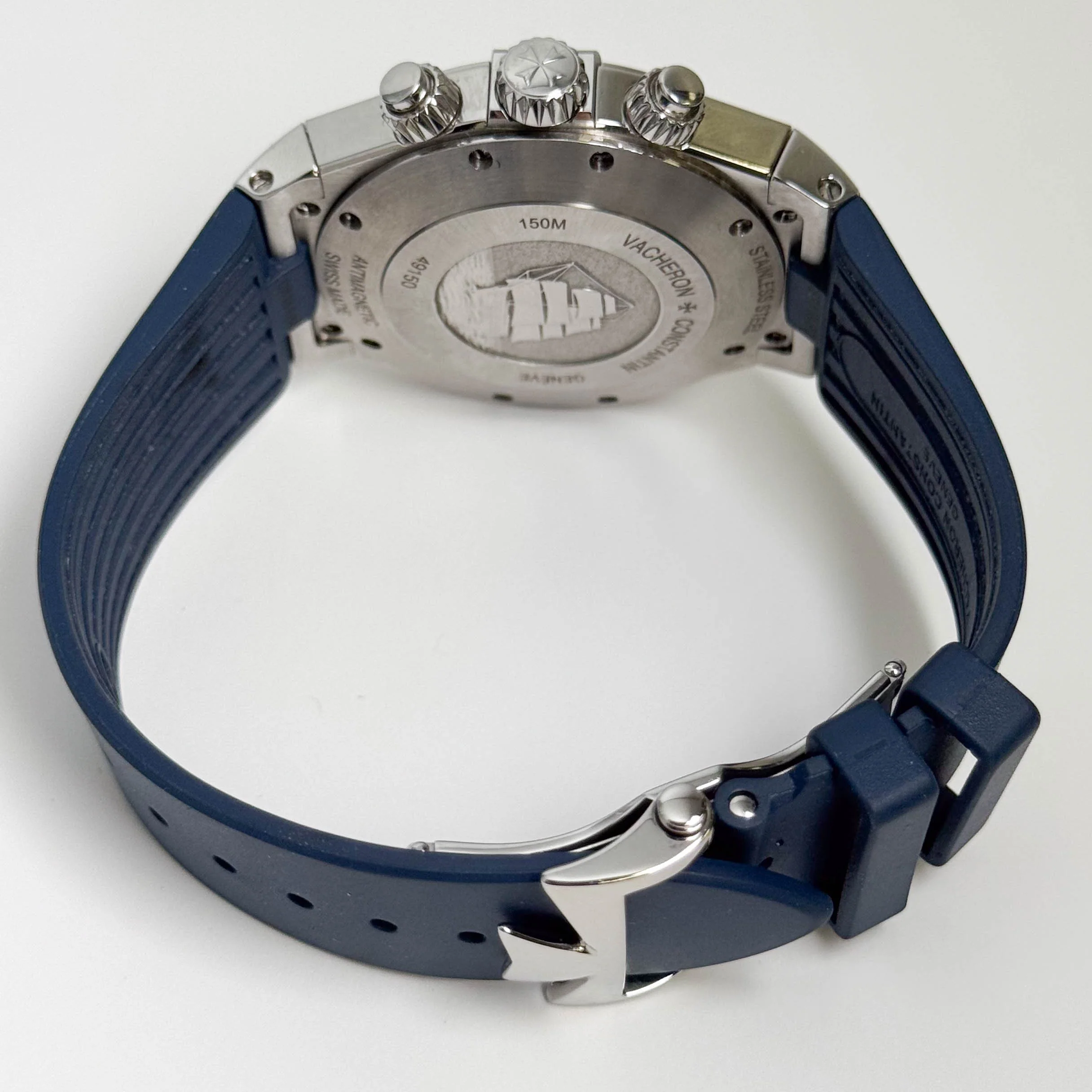 Vacheron Constantin Overseas 42mm Blue Dial Watch Ref# 49150/000A-9745 - Image 6