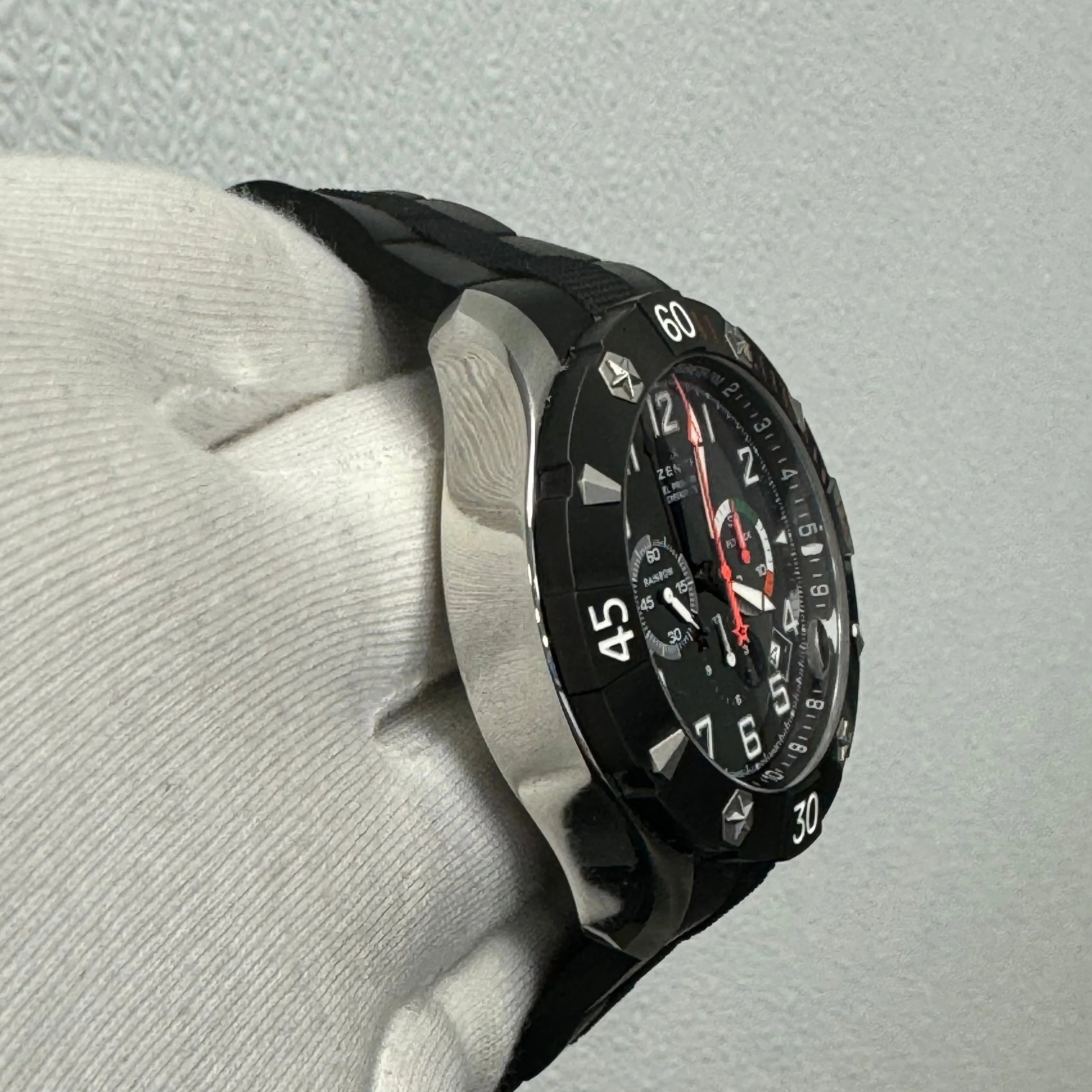 Zenith Defi Chronograph 46mm Black Dial Watch Ref# 03.0527.4000 - Image 3